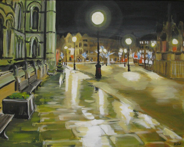Painting of Albert Square