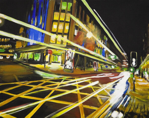 Light Trails in Manchester