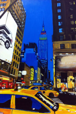 Painting of New York2