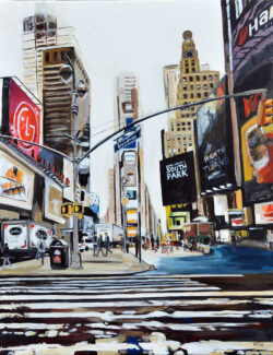 Painting of Times Square, New York 56