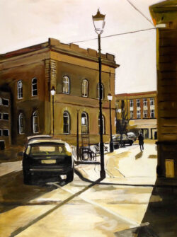 Painting of Accrington, Lancashire 1