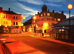Painting of Accrington 2, Lancashire