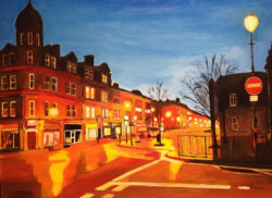Painting of Accrington, Lancashire 3