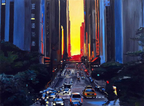 Painting of New York