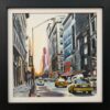 Painting of New York City in Winter - Image 2