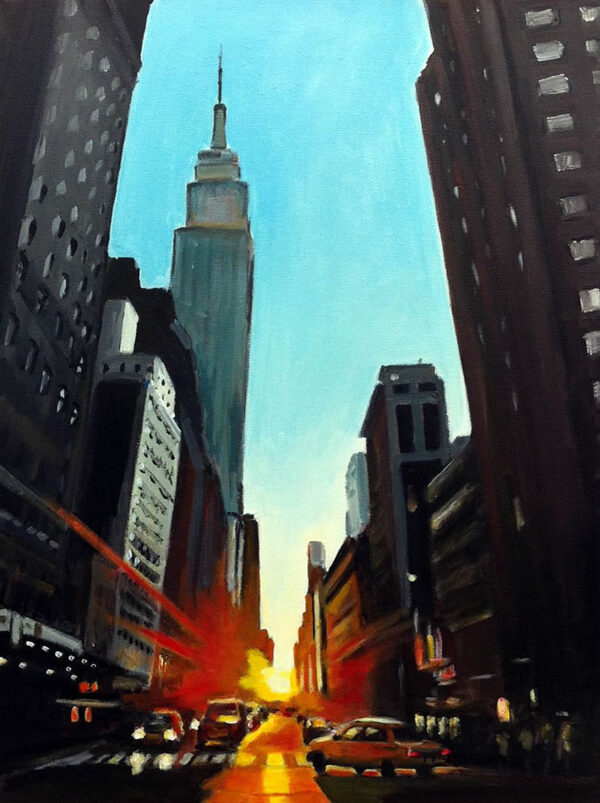 Painting of New York 10 original