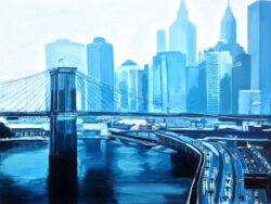 ‘Brookyln Bridge’ Painting, New York