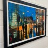 Painting of Manchester by British Urban Landscape Artist Angela Wakefield