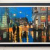 Painting of Manchester by British Urban Landscape Artist Angela Wakefield