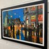 Painting of Manchester by British Urban Landscape Artist Angela Wakefield