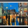 Painting of Manchester by British Urban Landscape Artist Angela Wakefield