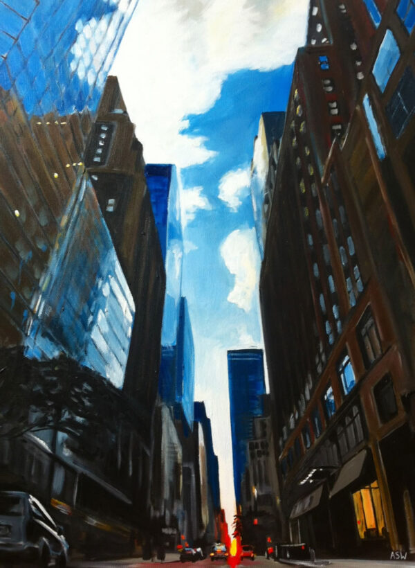 Painting of New York City