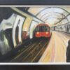 Original Painting of the London Underground - Image 2