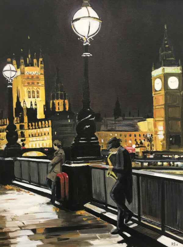London Saxophonist, Westminster Painting