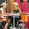 New York City Cafe Borgia with Female Figures - Image 8
