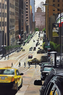 Painting of San Francisco, California