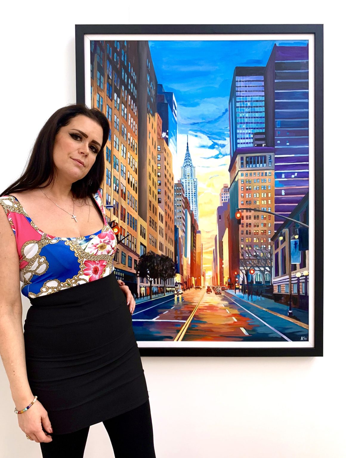 Paintings of New York for Sale by UK Cityscape Artist Angela Wakefield