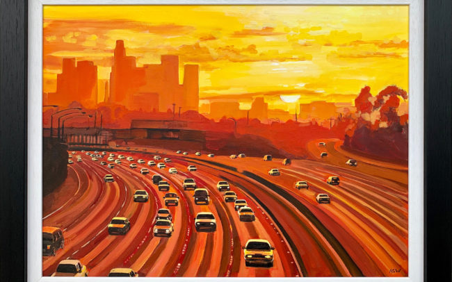 Los Angeles Sunset by Angela Wakefield