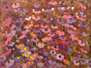 Paintings of Flowers by British Artist Angela Wakefield