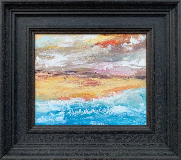 Abstract Landscape Coastal Seascape Painting
