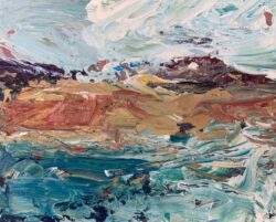 Abstract Seascape Landscape Miniature Study
