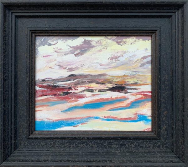 Abstract Study of English Seascape Shoreline