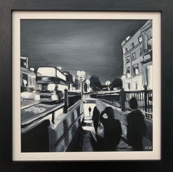 Black & White Hyde Park Corner London Underground