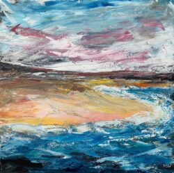 Expressive Abstract English Shoreline Seascape