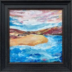 Impressionistic Seascape Beach Landscape Painting