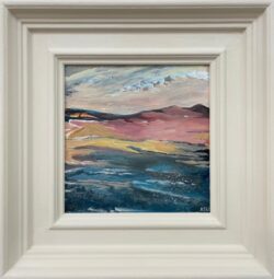 Miniature Abstract Beach Seascape Landscape Study