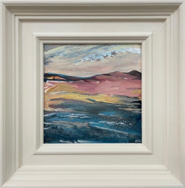 Miniature Abstract Beach Seascape Landscape Study