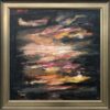 Moonlight Bay Atmospheric Abstract Seascape Art - Image 2
