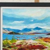 Colourful Abstract Landscape Painting of Scottish Highlands - Image 13