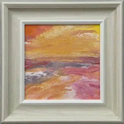 Abstract Impressionist Seascape Landscape