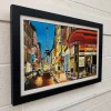 Paris Café with Eiffel Tower France Painting - Image 7