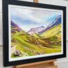 Colourful Abstract Landscape Painting of Scottish Highlands Contemporary Artist - Image 9