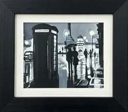 Miniature Painting of Trafalgar Square London