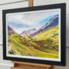Colourful Abstract Landscape Painting of Scottish Highlands Contemporary Artist - Image 7