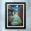 Atmospheric Painting of Street in Whitechapel London City - Image 17