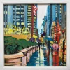 Miniature Painting Radio City Music Hall New York City - Image 10