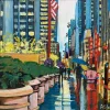 Miniature Painting Radio City Music Hall New York City - Image 9