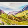 Colourful Abstract Landscape Painting of Scottish Highlands Contemporary Artist - Image 12