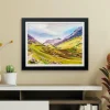 Colourful Abstract Landscape Painting of Scottish Highlands Contemporary Artist - Image 13