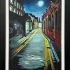 Atmospheric Painting of Street in Whitechapel London City - Image 19