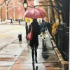Female Figure in New York City in Fall - Image 4