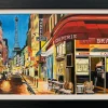 Paris Café with Eiffel Tower France Painting - Image 2