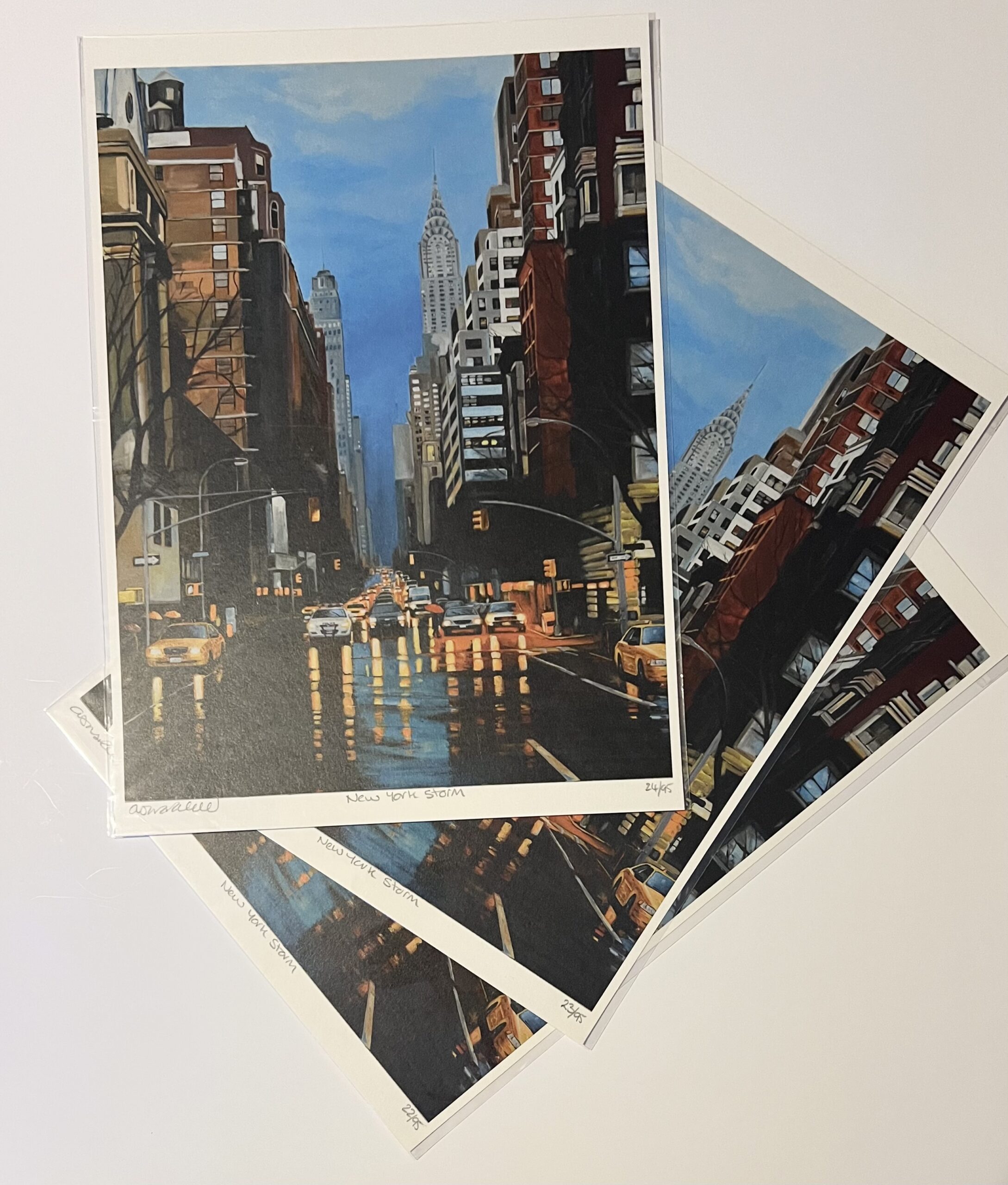 Limited Edition Print of New York Storm - Image 2