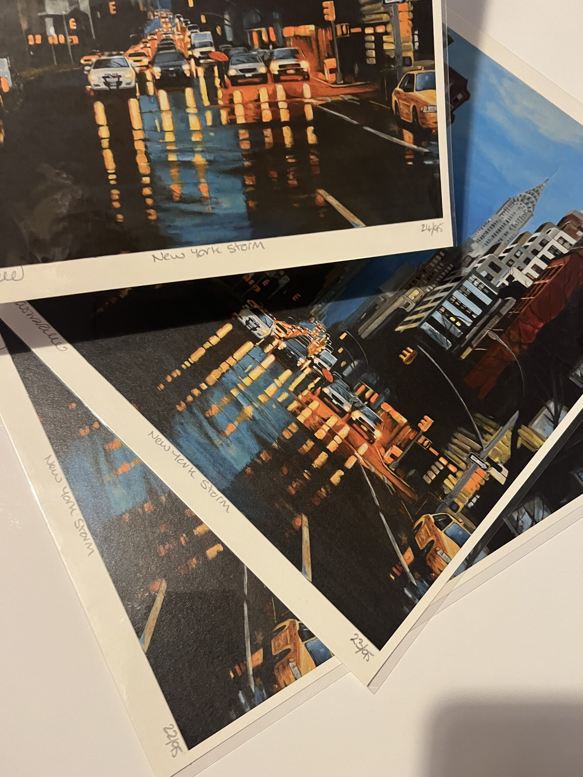 Limited Edition Print of New York Storm - Image 5