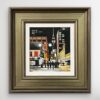 Figures at Empire State Building New York Night - Image 6