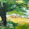 Expressive Impasto Landscape Painting of Oak Tree - Image 15